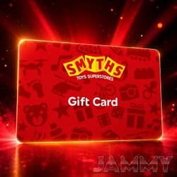 Win £250 SMYTHS TOY STORE GIFT CARD! from Jammy - 99p entry