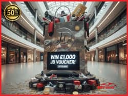 Win £1,000 JD VOUCHER [Draw April 10th] from Nitrous Competitions - 21p entry