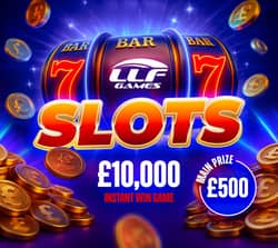 Win £10,000 Slot Machine Instant Win (Spin To Win) from LLF Games - £2.00 entry