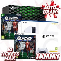Win PS5 / XBOX + GAME or £500 CASH – NEIGHBOURS! from Jammy - 99p entry