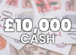 Win £10,000 Tax-Free Cash from Elite Competitions worth £10,000 - 15p entry