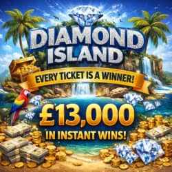 Win DIAMOND ISLAND – ETIAW from Pryze - £2.99 entry