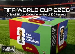 Win 100 x FIFA World Cup 2026™ Official Sticker Packs from Elite Competitions worth £125 - 5p entry