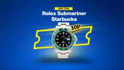 Win Rolex Submariner Starbucks from Rafflee - 10p entry