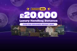 Win £25k Handbag Instant Win from Raffolux - £1.99 entry