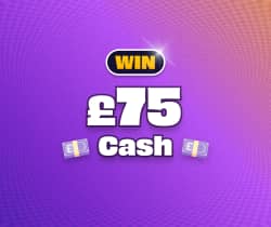 Win Win £75 Cash from Raffolux - 1p entry