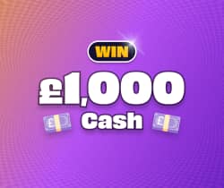 Win Win £1,000 Cash from Raffolux - 20p entry