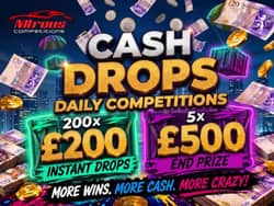 Win CASH DROPS FLIP AND WIN – 5X £500 END PRIZE [Draw June 2nd] from Nitrous Competitions - 21p entry
