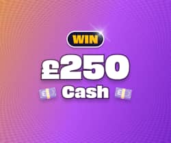 Win Win £250 Cash from Raffolux - 10p entry