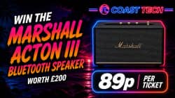 Win Marshall Acton III Bluetooth Speaker from Coast Competitions - 89p entry