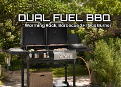 Win Dual Fuel BBQ Grill from Elite Competitions worth £263 - 19p entry