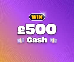 Win Win £500 Cash from Raffolux - 10p entry