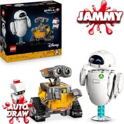 Win LEGO WALL-E & EVE + PIXAR LUXO LAMP from Jammy - 99p entry