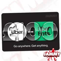 Win £100 UBER EATS GIFT CARD + NEIGHBOURS! from Jammy - £1.99 entry