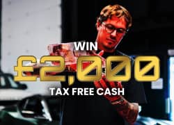 Win £2,000 Tax-Free Cash from Elite Competitions worth £2,000 - 10p entry