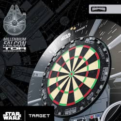 Win Star Wars Millennium Falcon Dartboard and Surround from Elite Competitions worth £135 - 19p entry