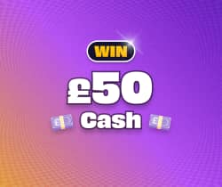 Win Win £50 Cash from Raffolux - 1p entry