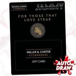 Win £100 MILLER & CARTER GIFT CARD + NEIGHBOURS! from Jammy - £1.99 entry