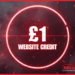 £1 Website Credit