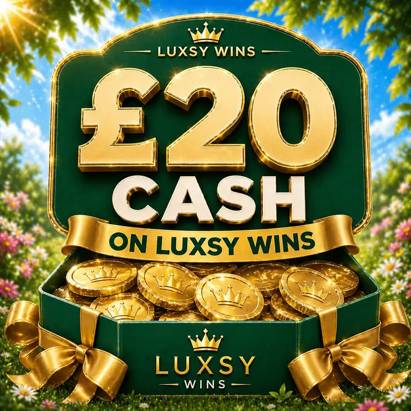 £20 CASH ON LUXSY