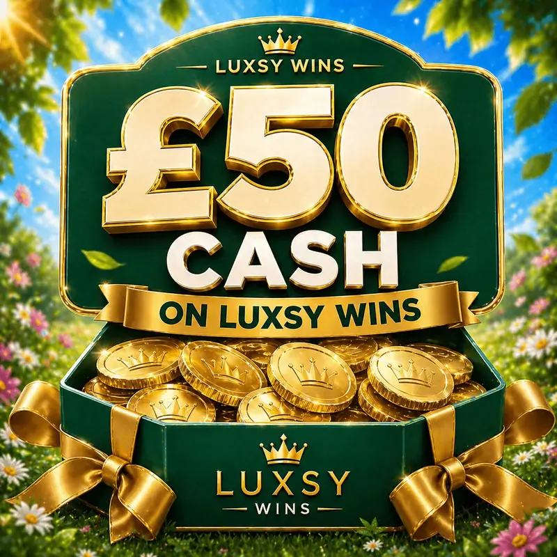 £50 CASH ON LUXSY