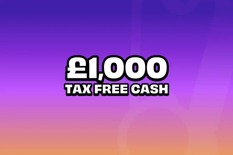 £1,000 Cash