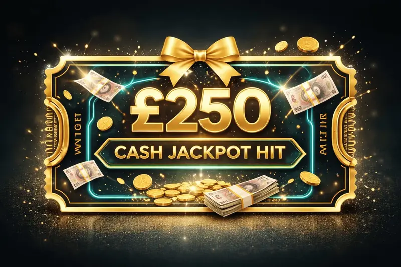 £250 CASH JACKPOT HIT