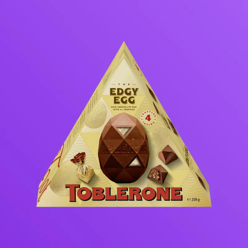 Toberlone The Edgy Egg