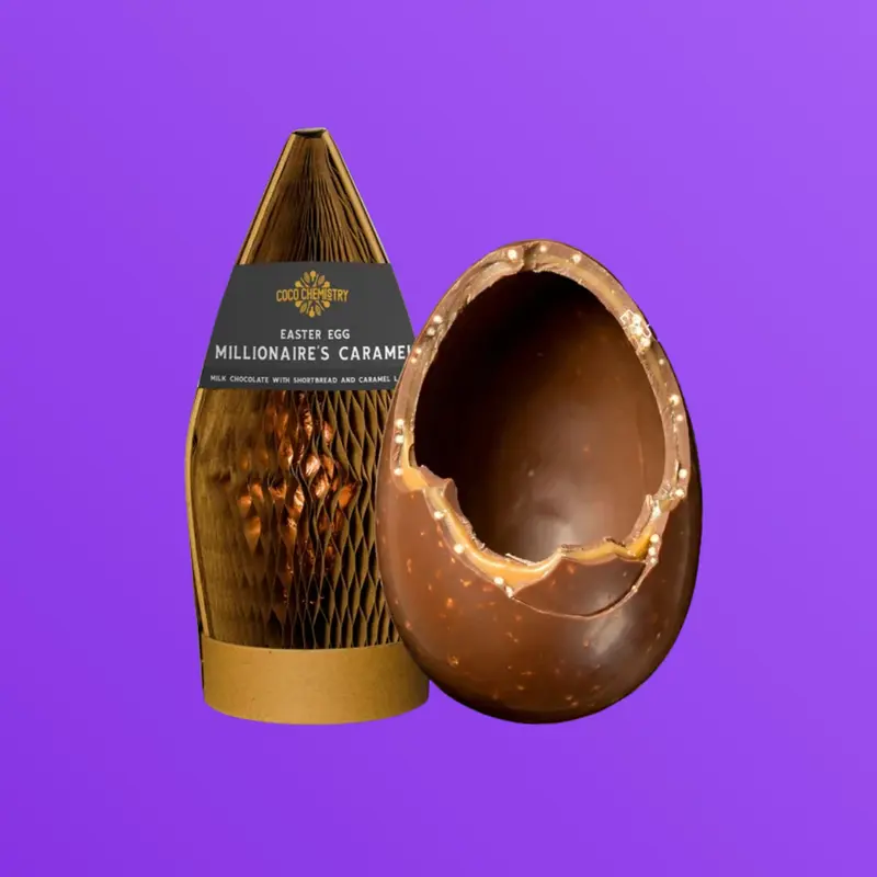 Coco Chemistry Millionaire's Caramel Easter Egg