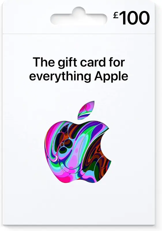 £100 Apple Gift Card or £100 CASH ALT.