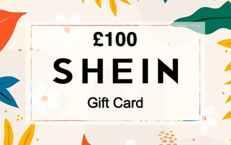 £100 Shein Gift Card or £100 CASH ALT.