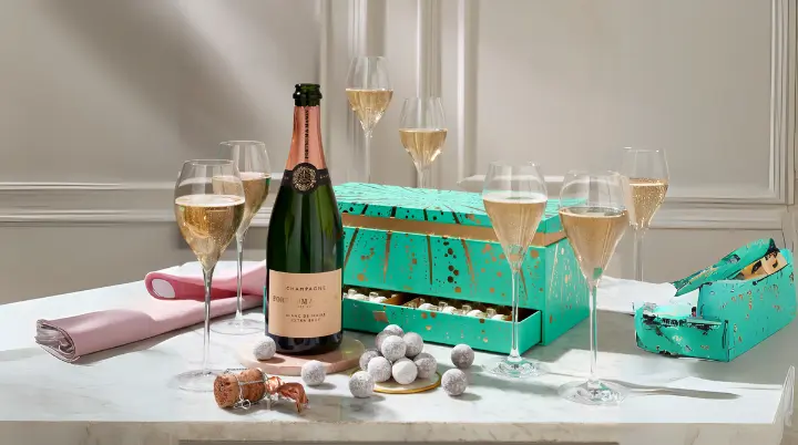 F&M Champage & Chocolate Box
